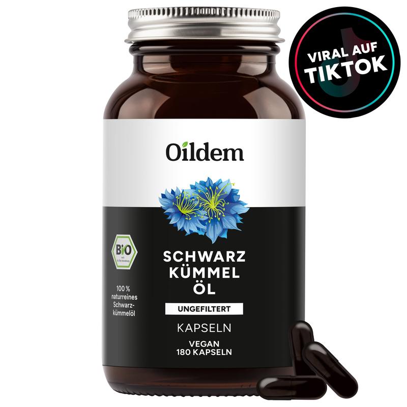 Bio Schwarzkümmelöl Kapseln Vegan